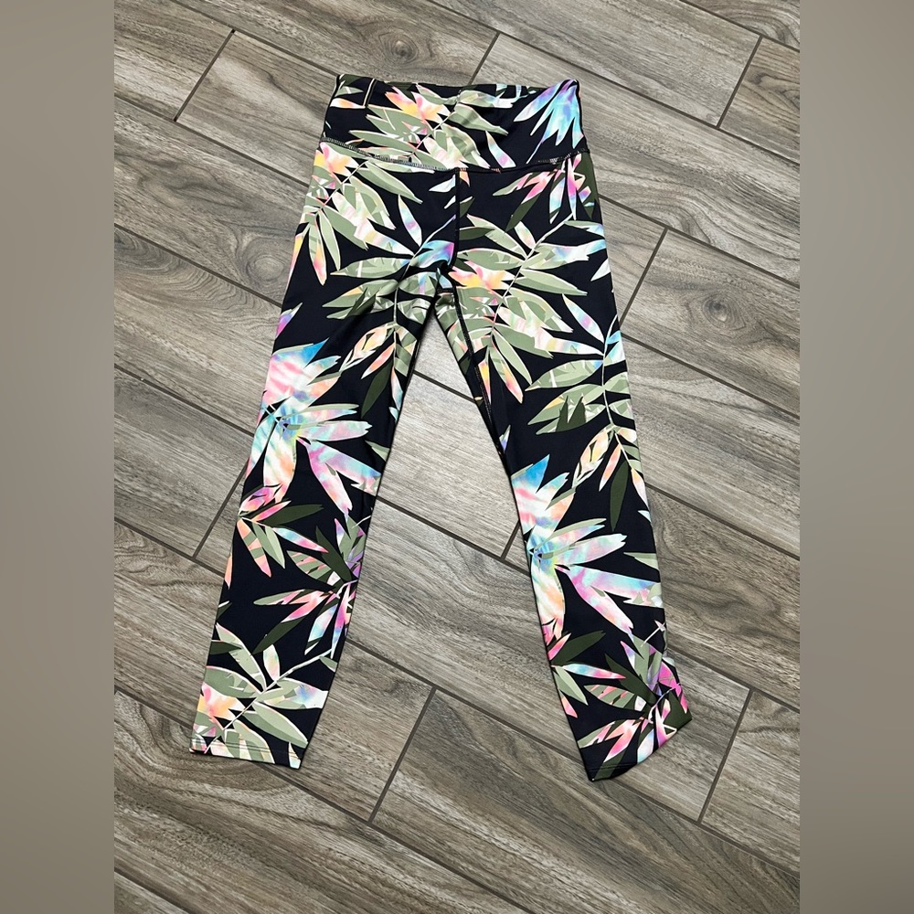 Joy lab tropical yoga leggings size XS
